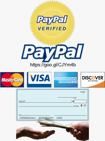 Accepted payment options, Have Tools Will Travel LLC
